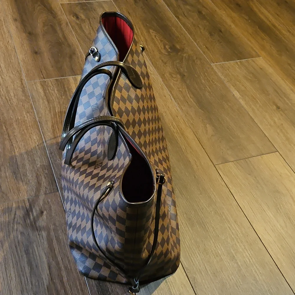 LOUIS VUITTON DAMIER EBENE NEO NEVERFULL GM - Picture 9 of 17